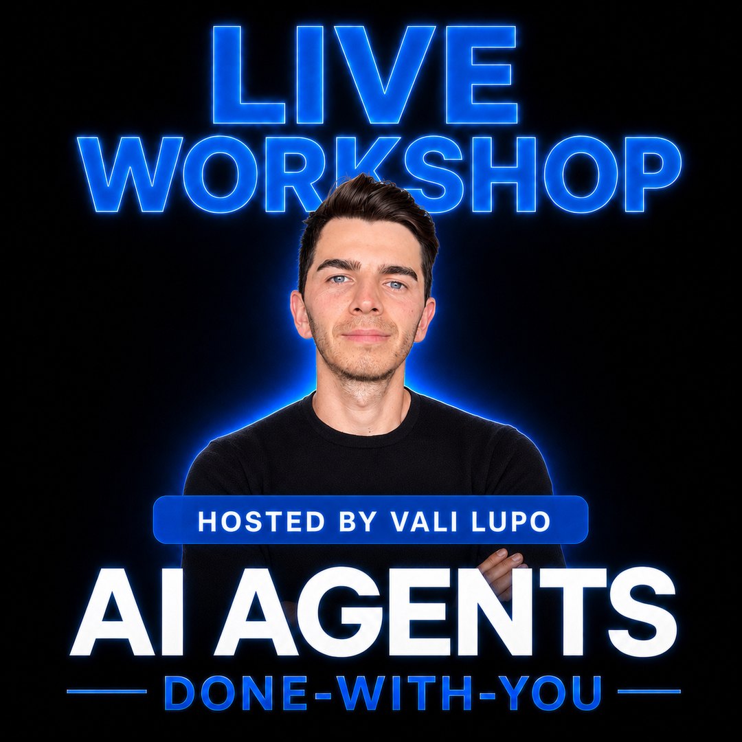 Live Workshop hosted by Vali Lupoaie